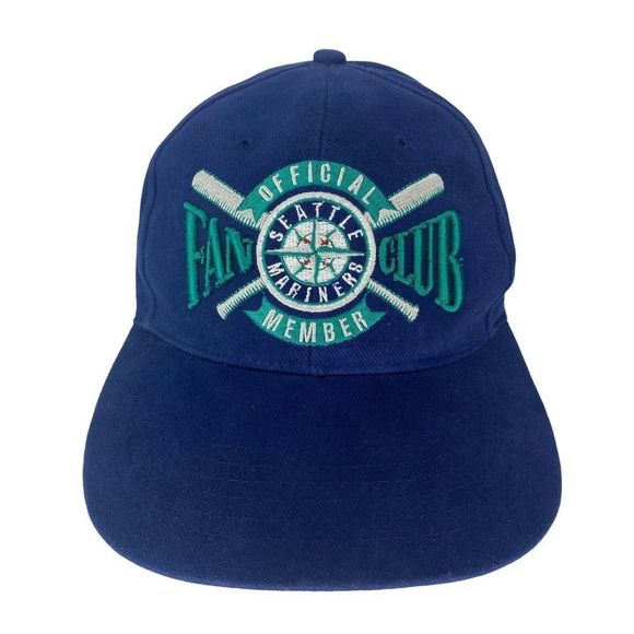 BDA Accessories Vintageseattle Mariners Hat Official Fan Club